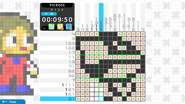 PICROSS S GENESIS & Master System edition screenshot 4
