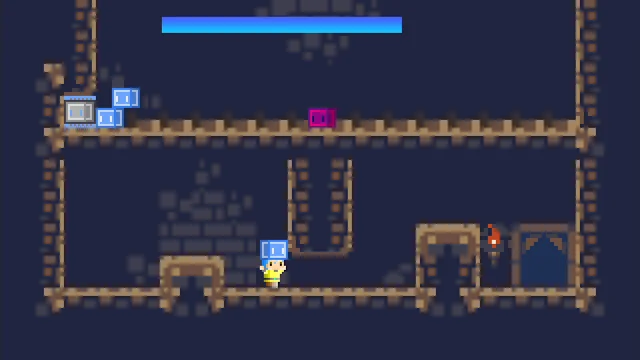 Pixel Game Maker Series BLOCK SLIME CAVE screenshot 2