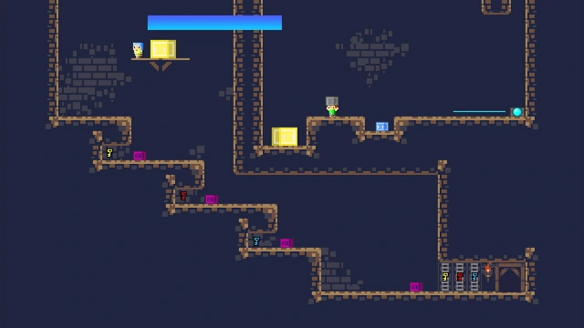 Pixel Game Maker Series BLOCK SLIME CAVE screenshot 6
