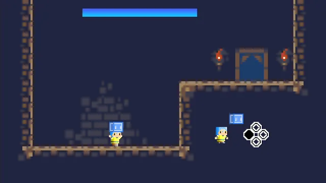Pixel Game Maker Series BLOCK SLIME CAVE screenshot 1