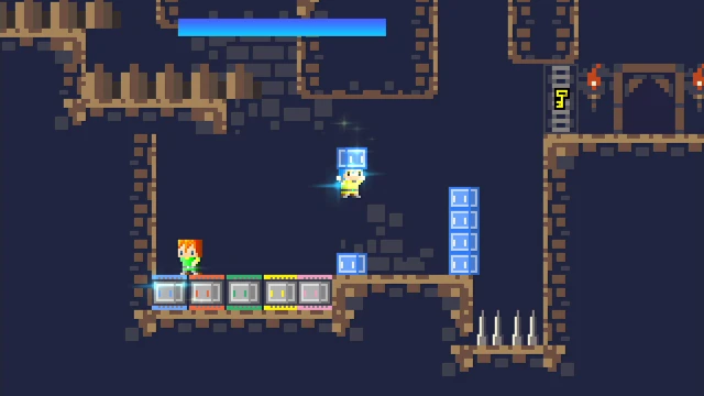 Pixel Game Maker Series BLOCK SLIME CAVE screenshot 4