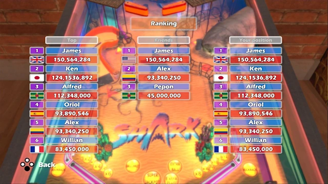 Shark Pinball screenshot 4