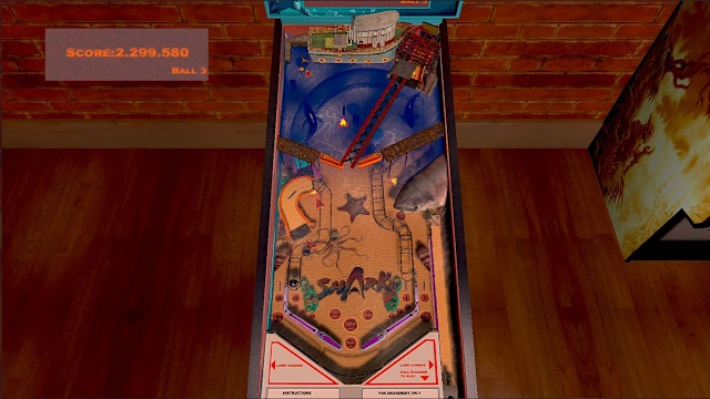 Shark Pinball screenshot 3