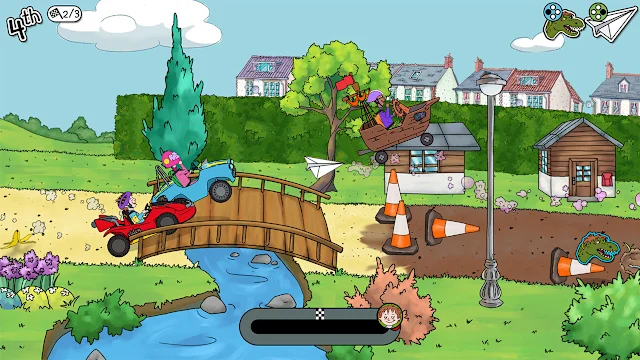 Horrid Henry's Krazy Karts screenshot 1