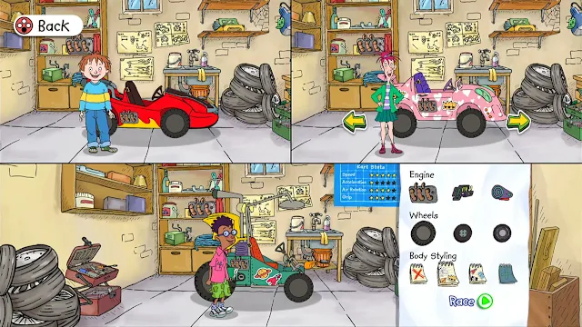 Horrid Henry's Krazy Karts screenshot 4