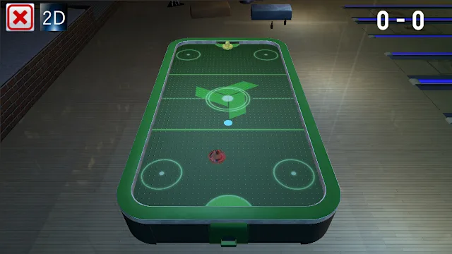 3D Air Hockey screenshot 2