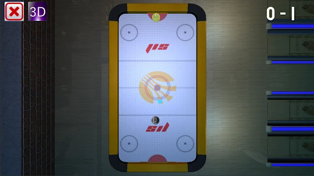 3D Air Hockey screenshot 3
