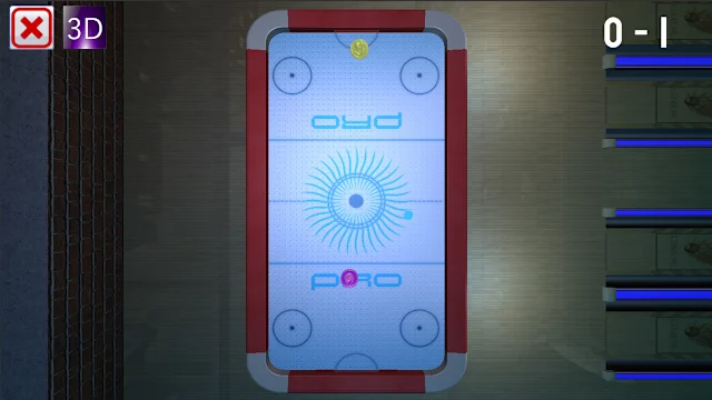 3D Air Hockey screenshot 1