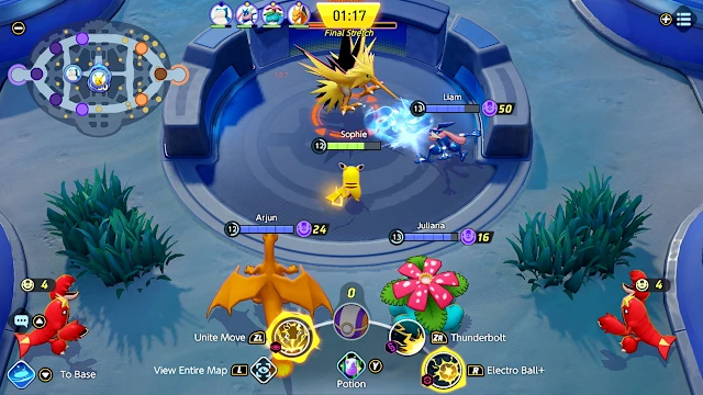 Pokémon UNITE screenshot 2