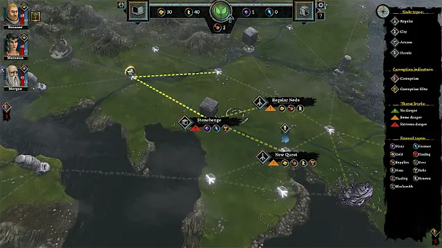 The Hand of Merlin screenshot 2