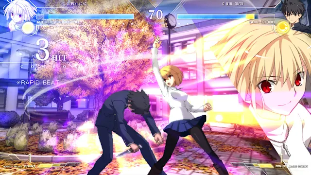 MELTY BLOOD: TYPE LUMINA screenshot 0