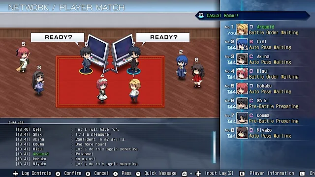 MELTY BLOOD: TYPE LUMINA screenshot 5