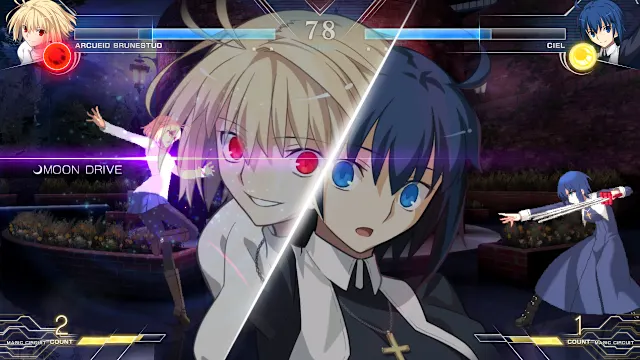 MELTY BLOOD: TYPE LUMINA screenshot 1