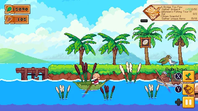 Luna's Fishing Garden screenshot 1