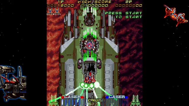 Layer Section™ & Galactic Attack™ S-Tribute screenshot 1
