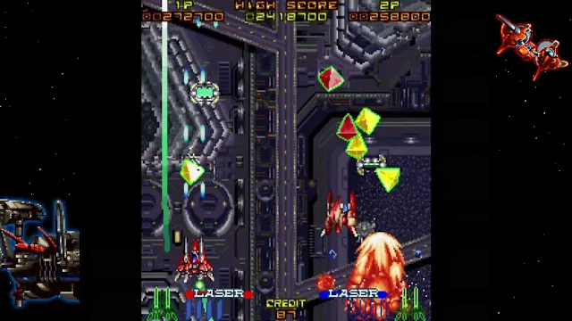 Layer Section™ & Galactic Attack™ S-Tribute screenshot 3