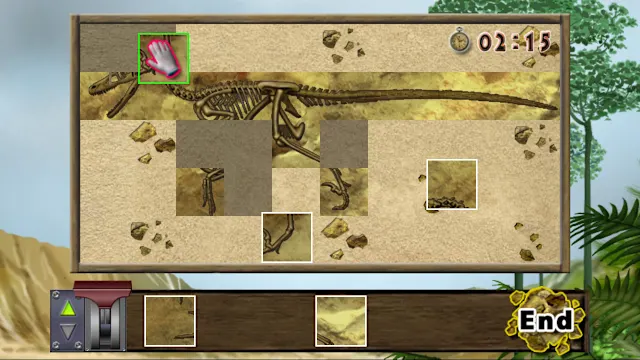 Dinosaur Fossil Puzzles screenshot 1