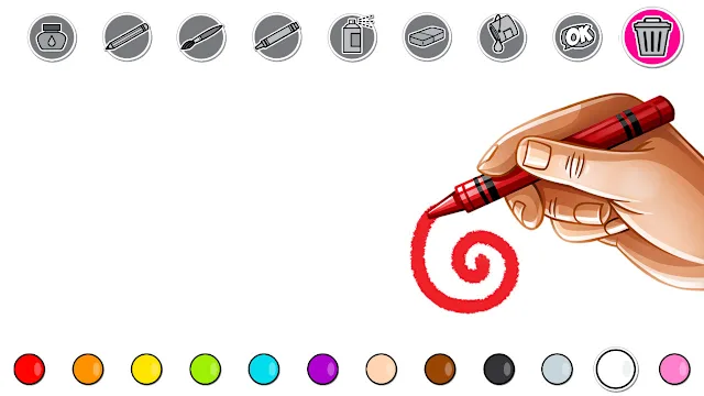 Comic Coloring Book - Complete Edition screenshot 1