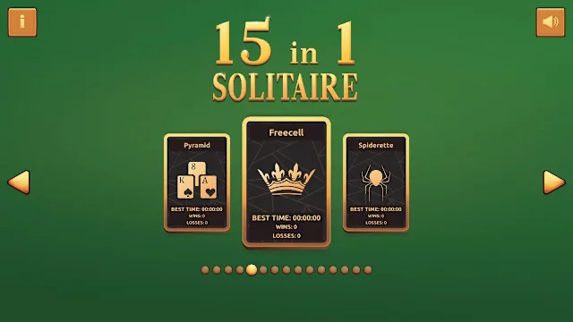 15in1 Solitaire screenshot 3