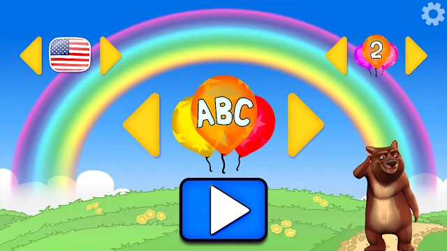 Balloon Pop - Learning Letters, Numbers, Colors, Game for Kids screenshot 4