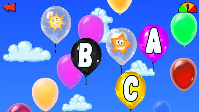 Balloon Pop - Learning Letters, Numbers, Colors, Game for Kids screenshot 0
