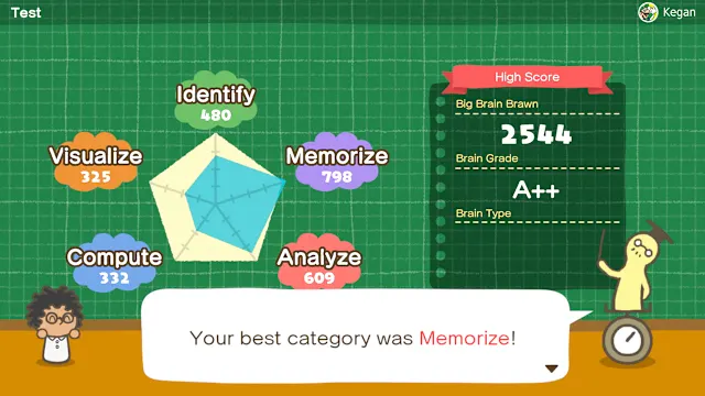 Big Brain Academy™: Brain vs. Brain screenshot 2