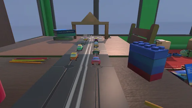 Mini Car Racing 2 screenshot 0