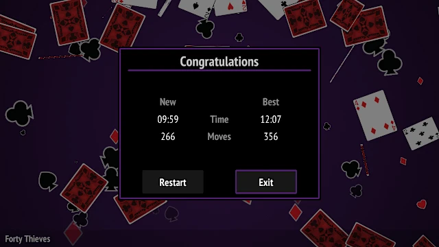 Forty Thieves Solitaire Collection screenshot 4