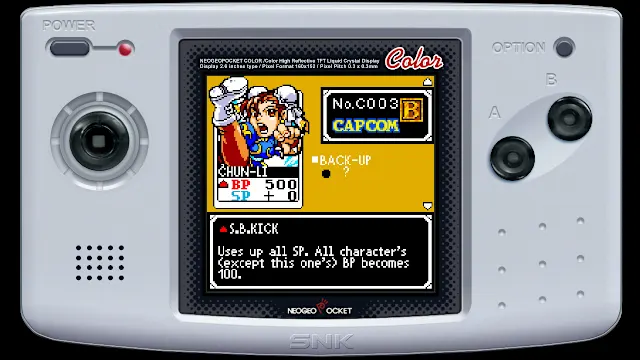 SNK VS. CAPCOM: CARD FIGHTERS' CLASH screenshot 2