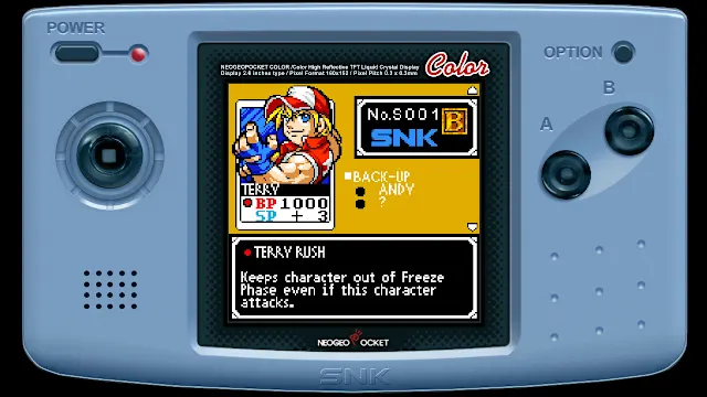 SNK VS. CAPCOM: CARD FIGHTERS' CLASH screenshot 1