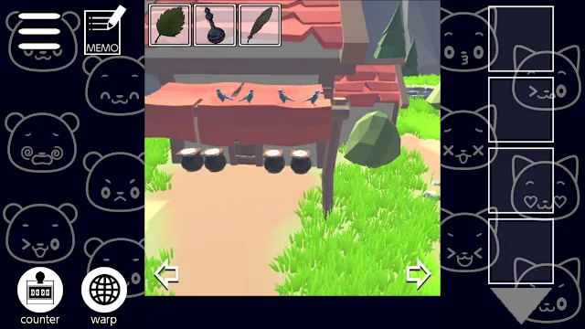 Prepare the First RPG Village
～The Adventures of Nyanzou&Kumakichi: Escape Game Series～ screenshot 2