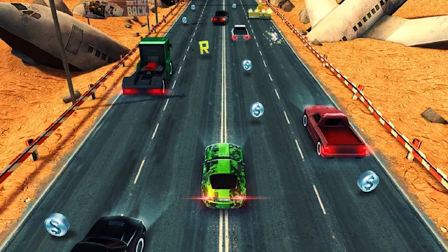 Road Racing: Highway Car Chase screenshot 1