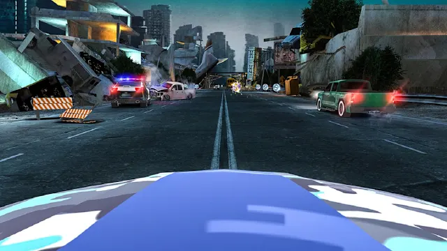 Road Racing: Highway Car Chase screenshot 5