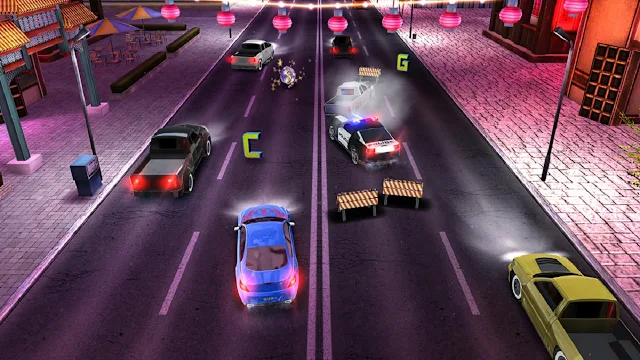 Road Racing: Highway Car Chase screenshot 4