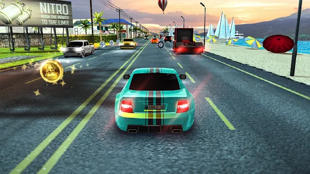 Road Racing: Highway Car Chase screenshot 3