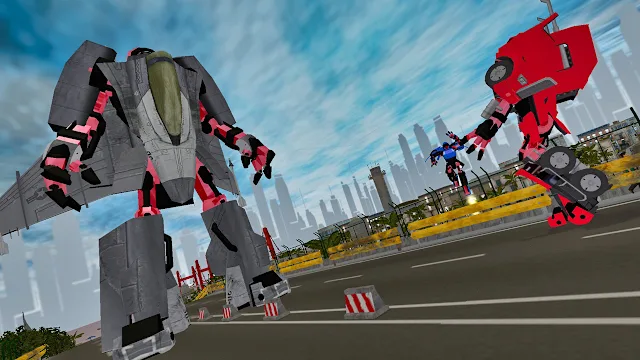 Robot Car War: Transform Battle Machines screenshot 5