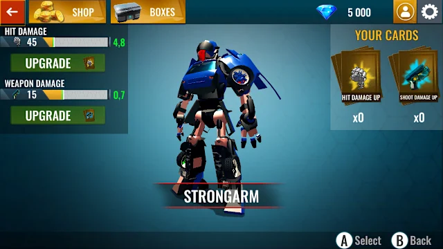 Robot Car War: Transform Battle Machines screenshot 0