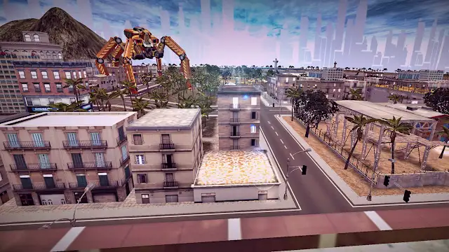 Robot Car War: Transform Battle Machines screenshot 3