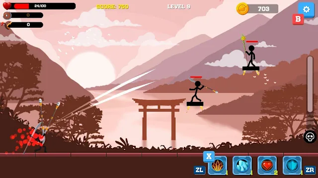 Stickman: Far East Battle screenshot 4