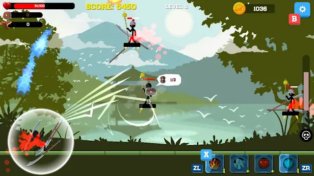 Stickman: Far East Battle screenshot 3