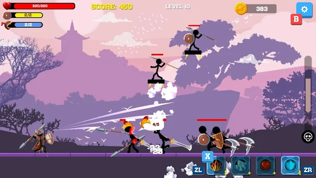 Stickman: Far East Battle screenshot 0