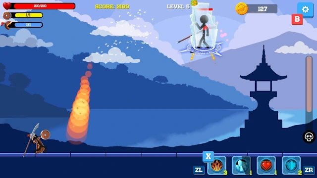 Stickman: Far East Battle screenshot 2