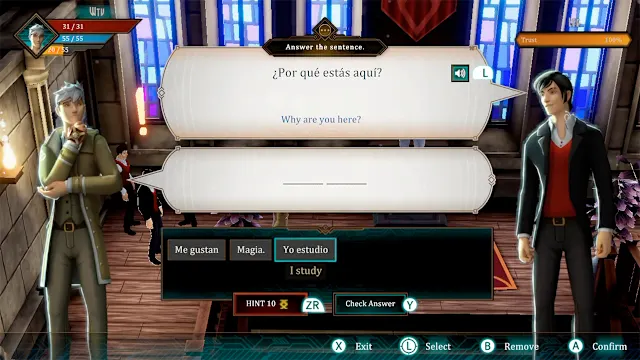 Terra Alia: The Language Discovery RPG screenshot 1