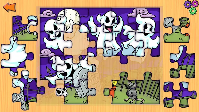 Halloween Jigsaw Puzzles - Puzzle Game for Kids & Toddlers screenshot 0