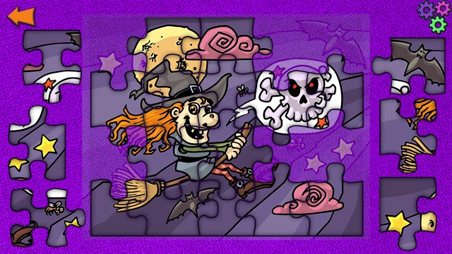 Halloween Jigsaw Puzzles - Puzzle Game for Kids & Toddlers screenshot 4