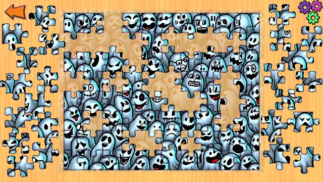 Halloween Jigsaw Puzzles - Puzzle Game for Kids & Toddlers screenshot 1
