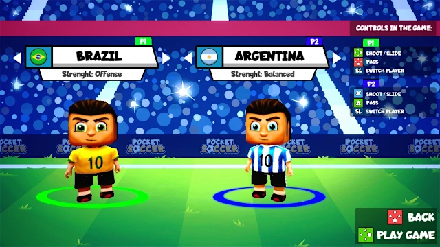 Pocket Soccer screenshot 0