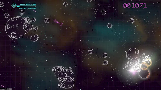 Asteroids: Recharged screenshot 4