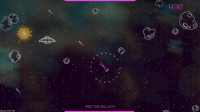 Asteroids: Recharged screenshot 1