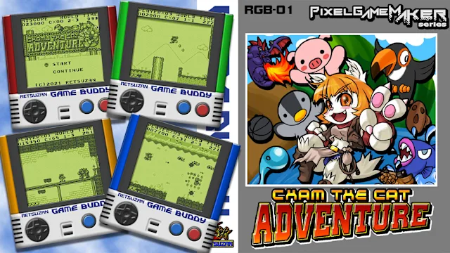 Pixel Game Maker Series CHAM THE CAT ADVENTURE